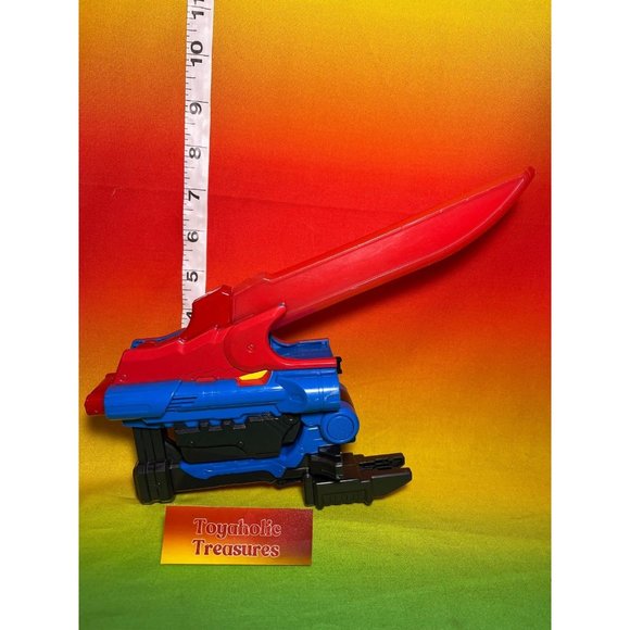 Power Rangers Dino Charge Limited Edition Blue Deluxe Saber Sword - Picture 7 of 7